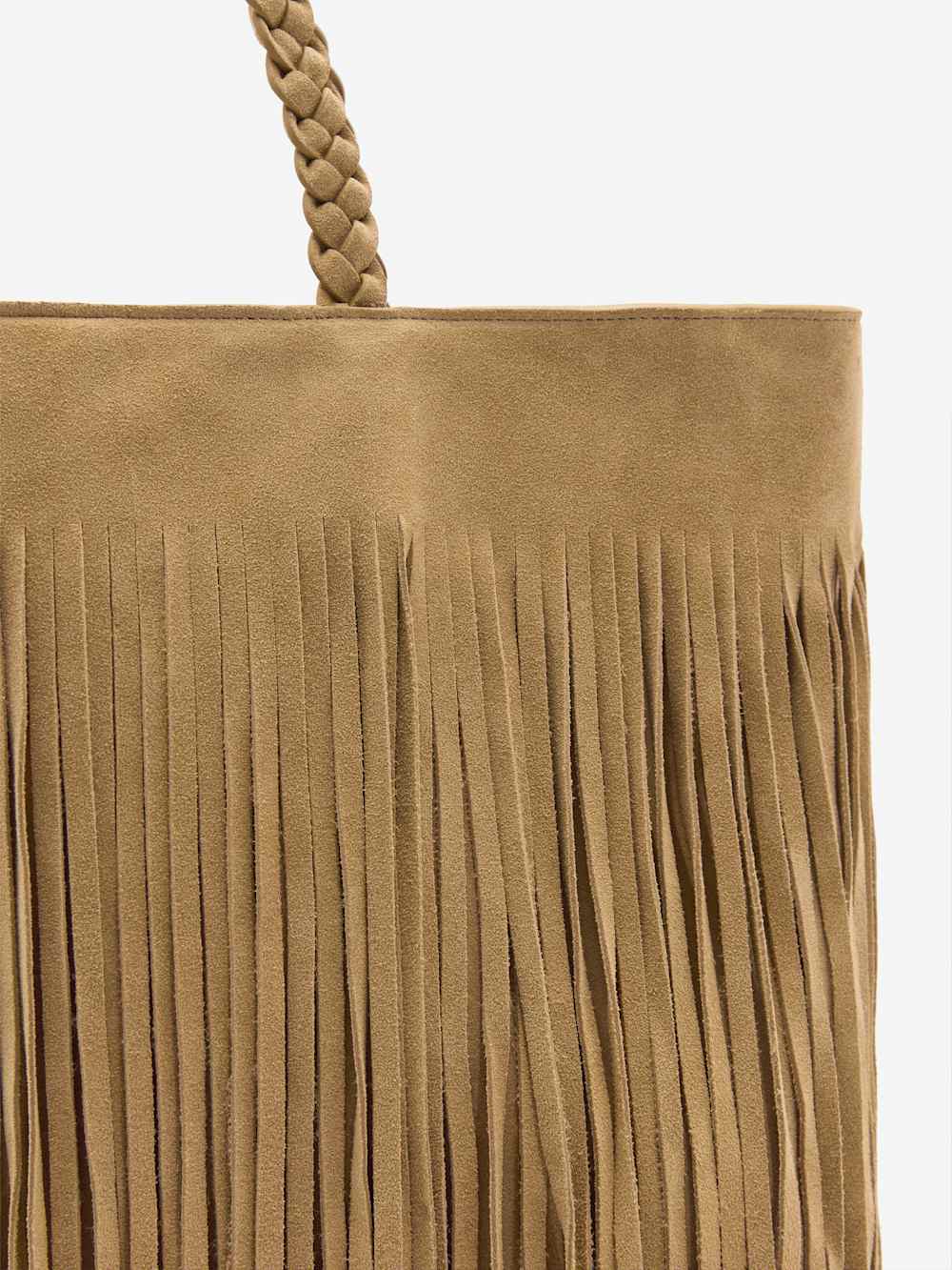 Luna Tote Bag - Hazel Suede