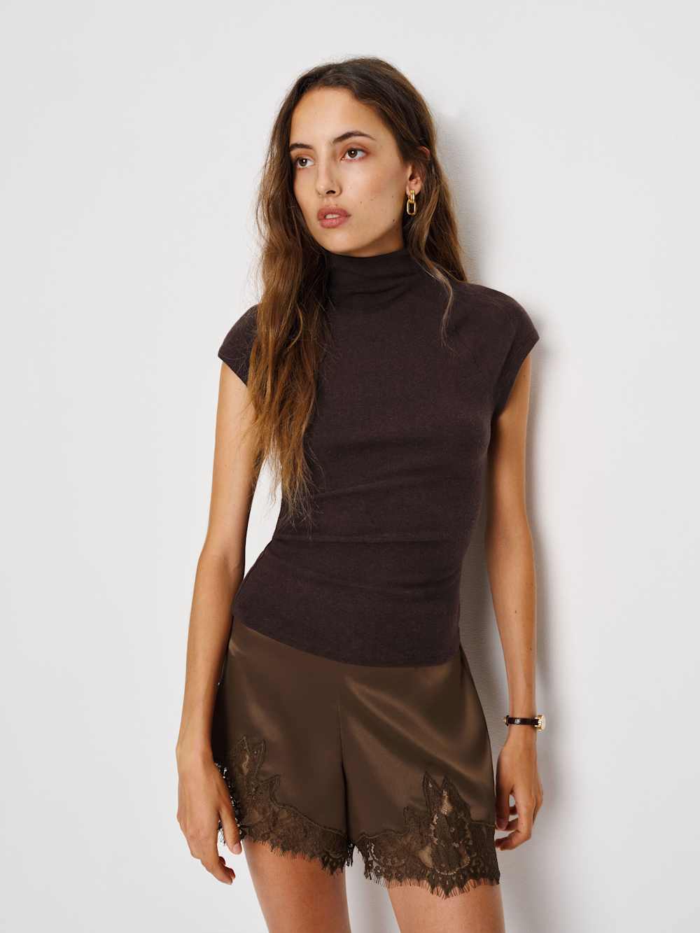 Pien Knit Top - Mole
