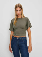 Avery Knit Top - Poppyseed