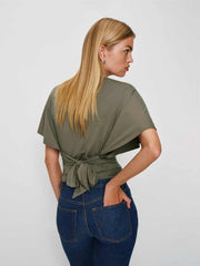 Avery Knit Top - Poppyseed