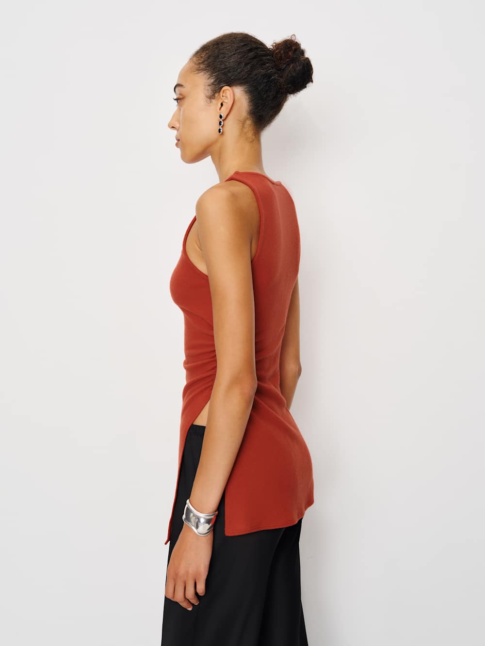 Walker Knit Top - Sundried Tomato