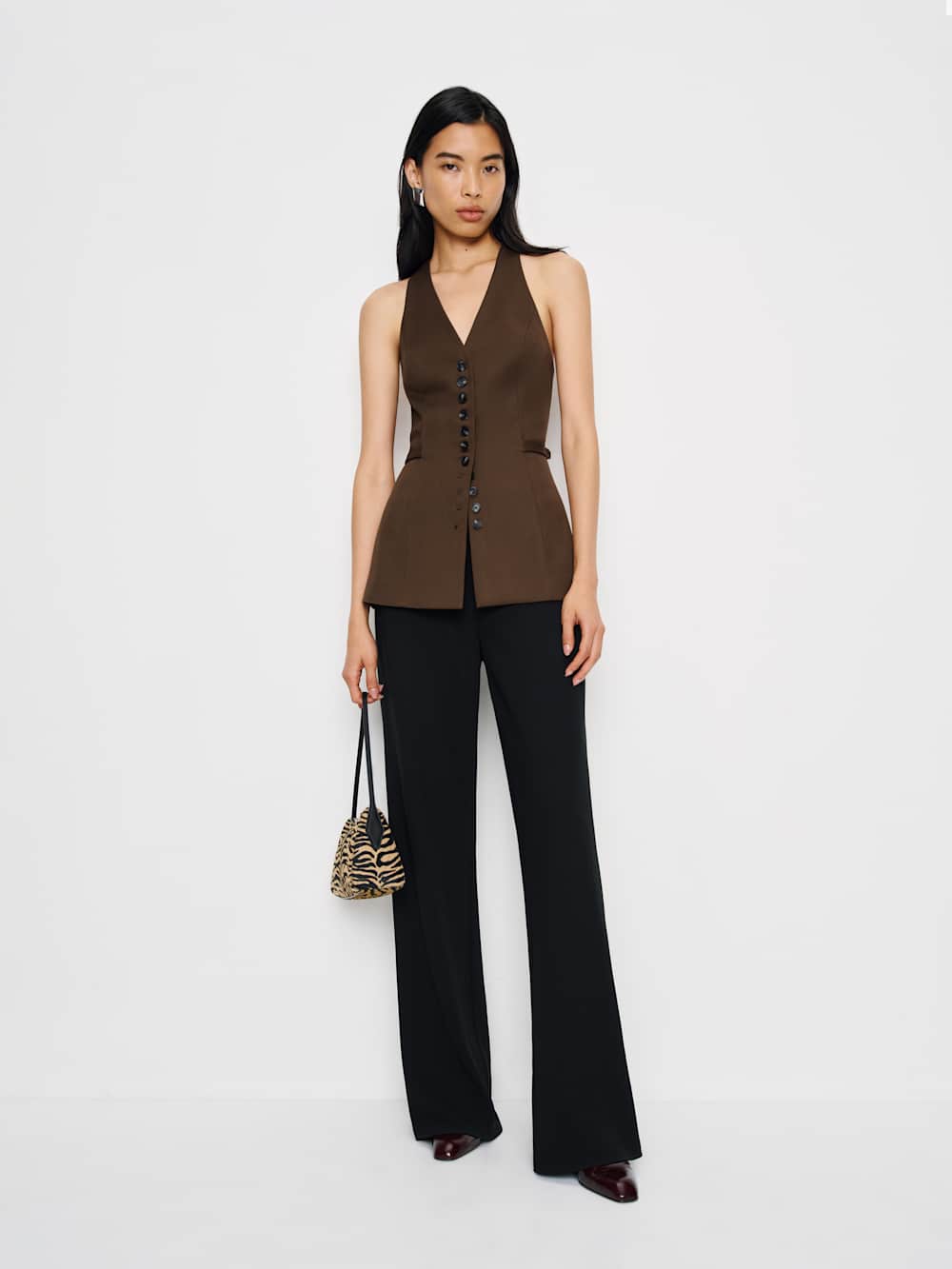Rowe Vest - Brown
