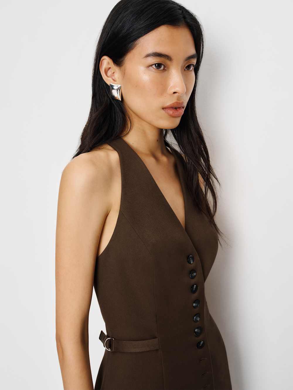 Rowe Vest - Brown