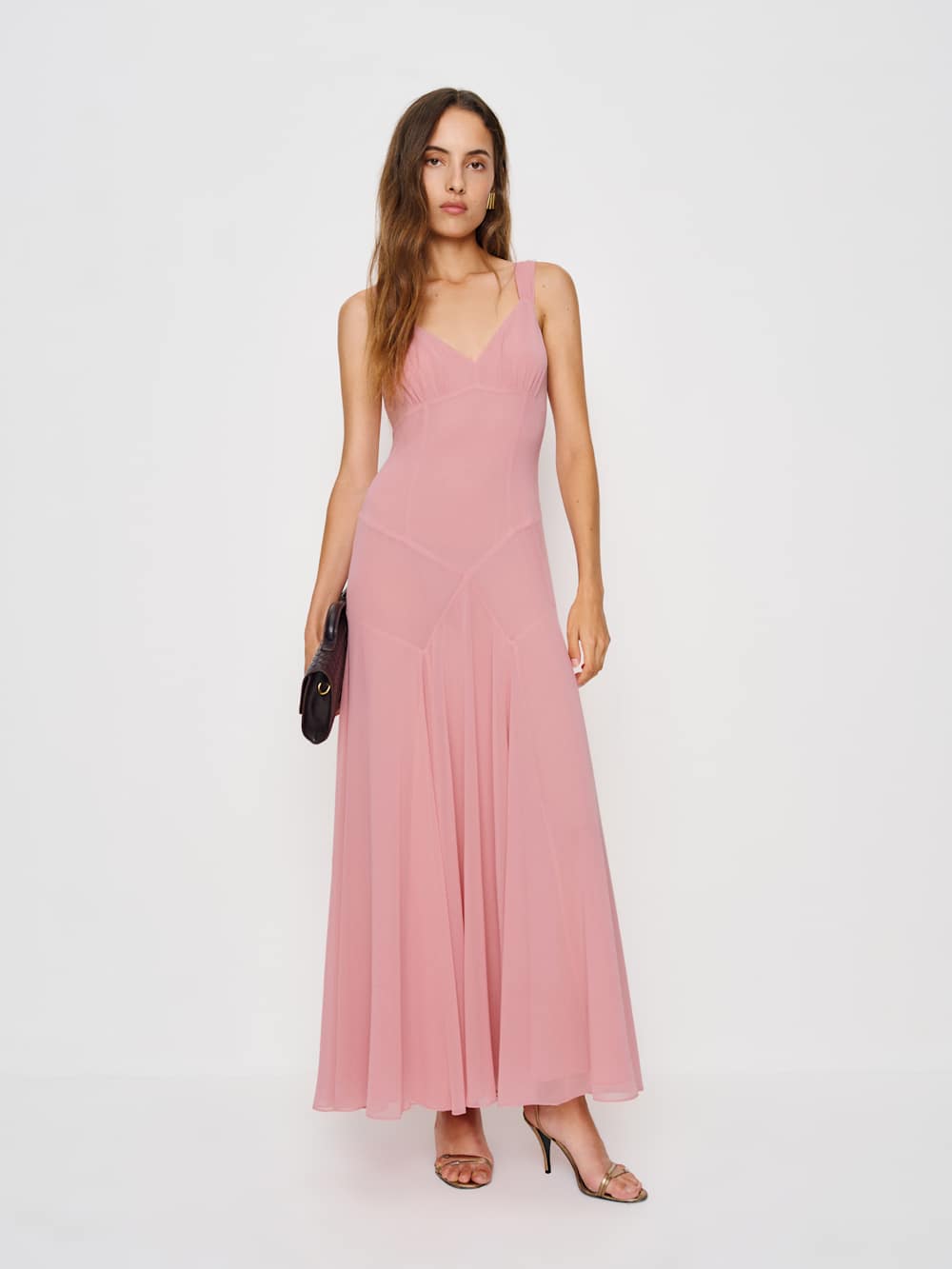 Narcissa Dress - Dusty Rose