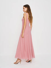 Narcissa Dress - Dusty Rose