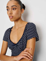 Afton Dress - Dream Dot