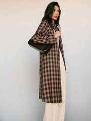 Beck Trench - Brown Check