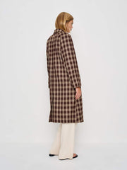 Beck Trench - Brown Check