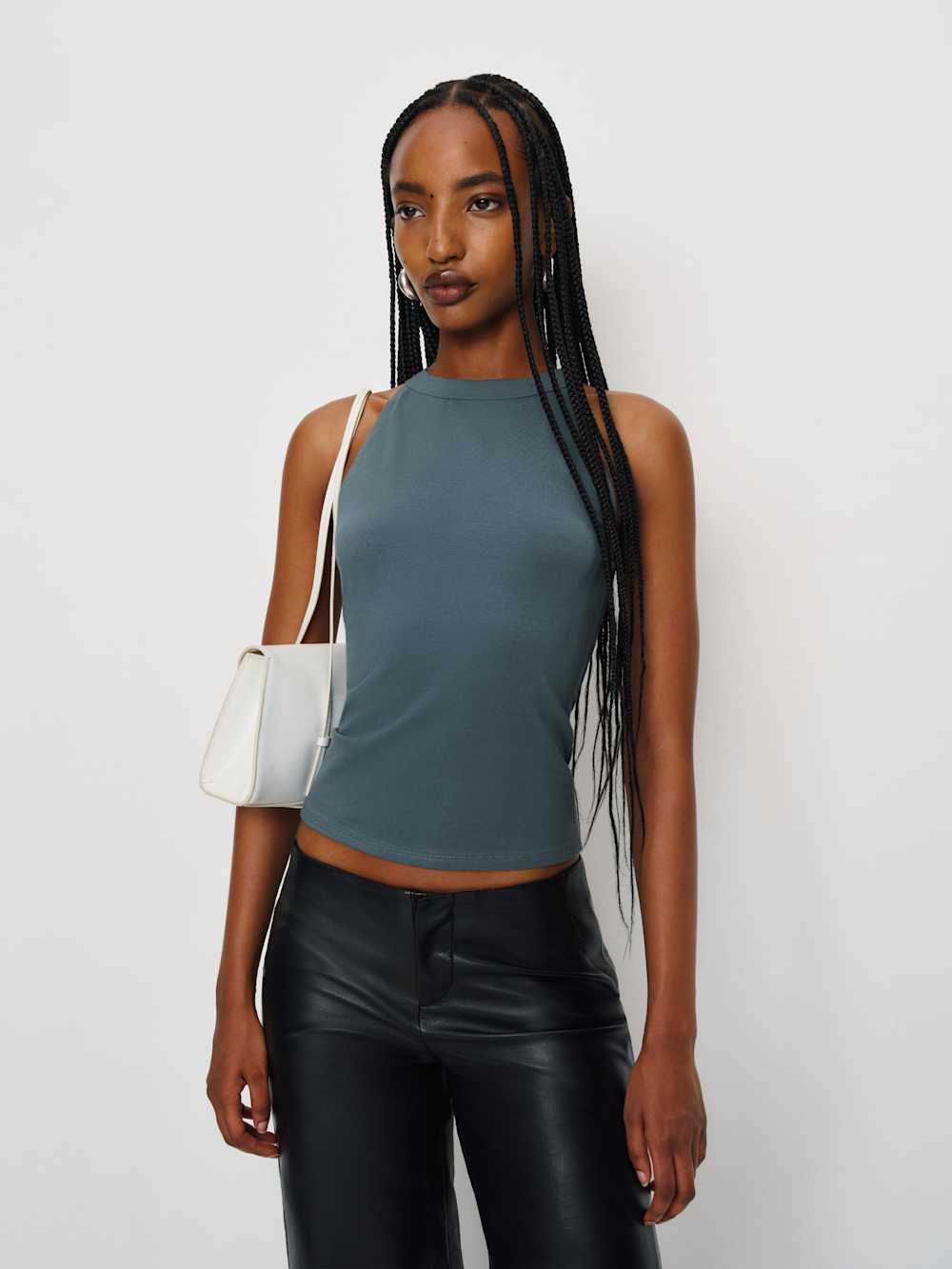 Lucas Knit Top - Slate