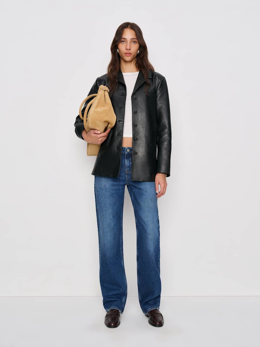 Charlee Low Rise Straight Leg Long Jeans - Maggiore