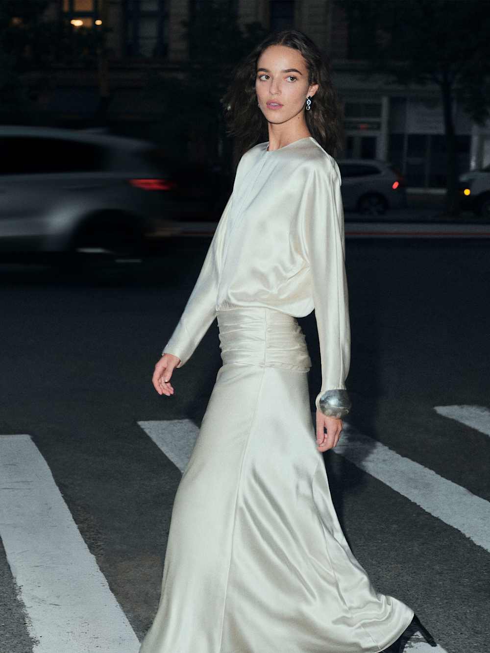 Esmee Silk Dress - Ivory