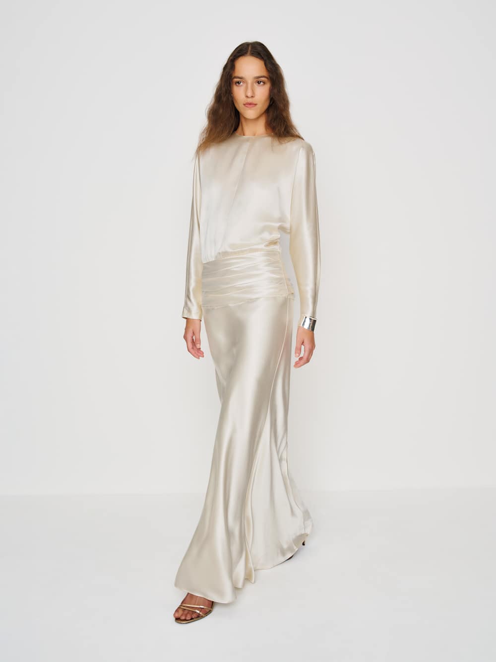 Esmee Silk Dress - Ivory