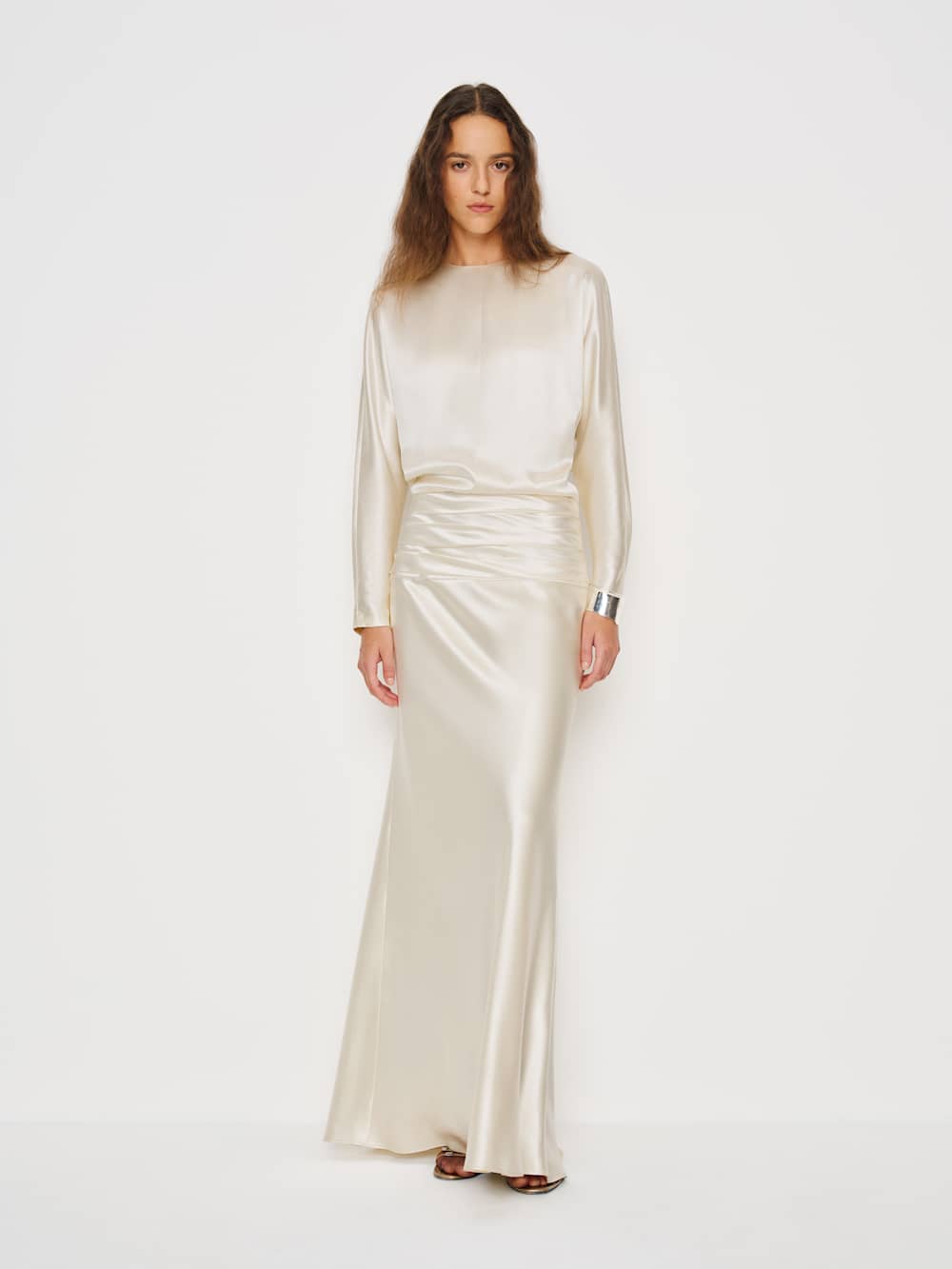 Esmee Silk Dress - Ivory