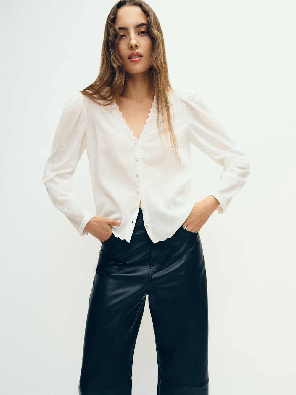 Hemsley Top - White