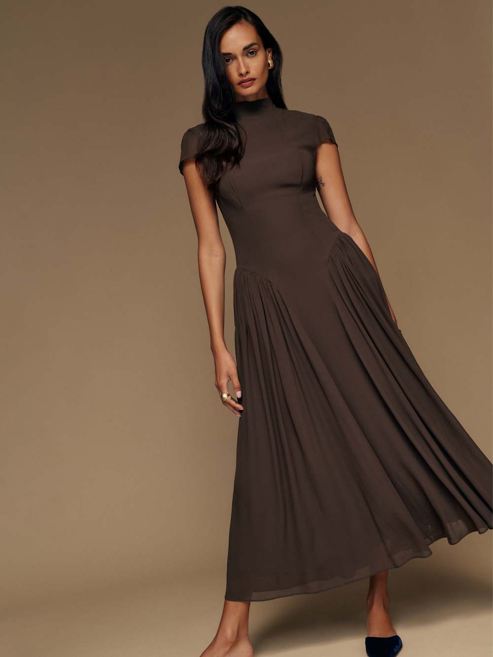 Petites Maven Dress - Mole