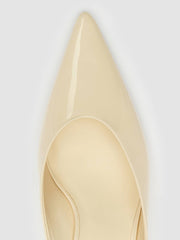 Marilyn Wedge Mule - Cream Puff Patent