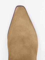 Dominique Ankle Boot - Hazel Suede