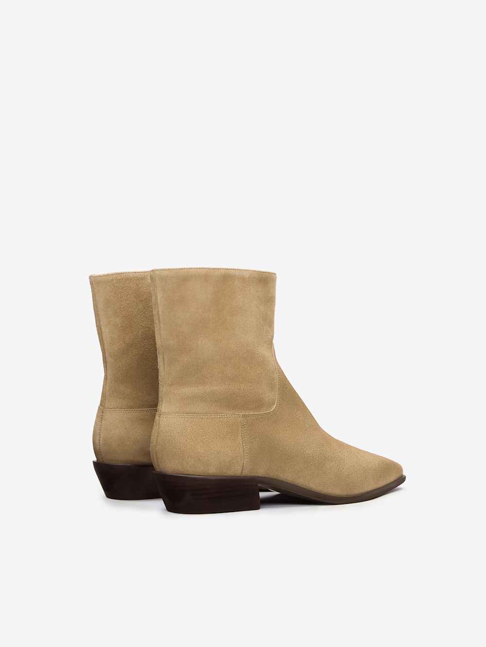 Dominique Ankle Boot - Hazel Suede