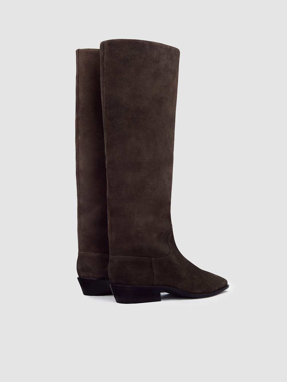Dominique Knee Boot - Boss Suede
