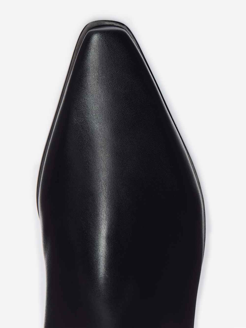 Dominique Knee Boot - Black Leather