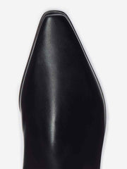 Dominique Knee Boot - Black Leather