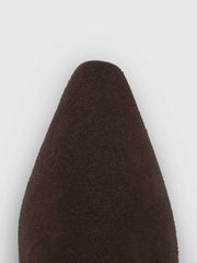 Davina Slouch Boot - Boss Suede