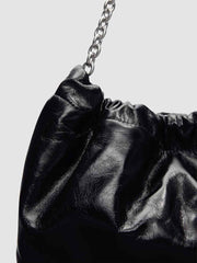 Dahlia Shoulder Bag - Black Leather