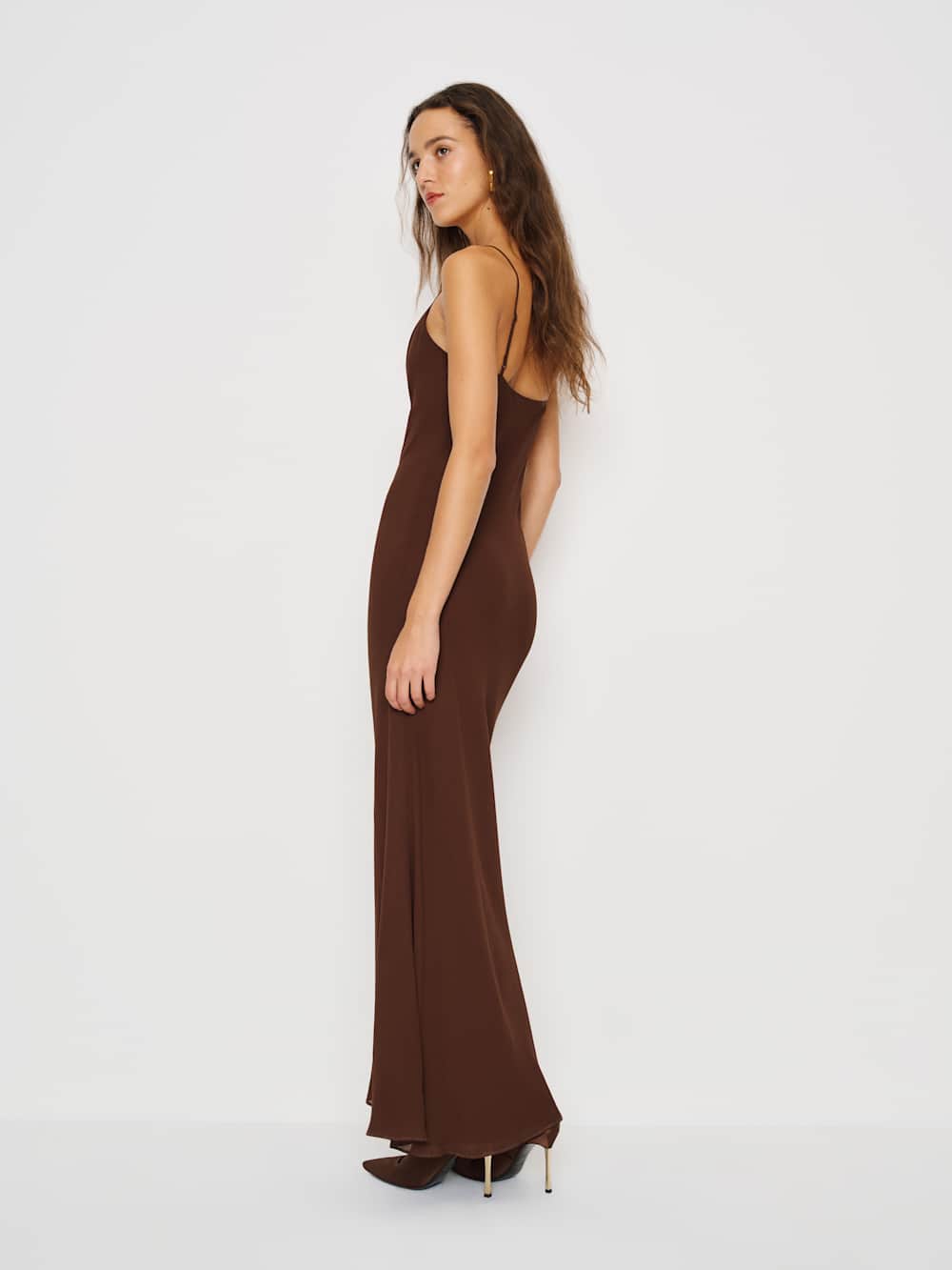 Drina Dress - Cafe