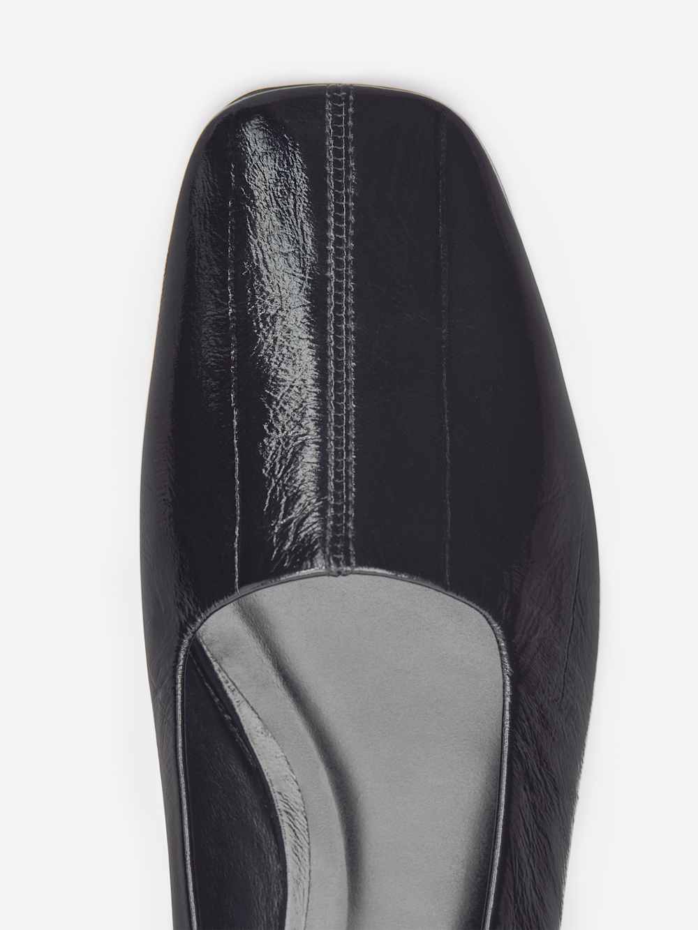 Inez Ballet Flat - Black Eel