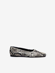 Inez Ballet Flat - Roccia Snake
