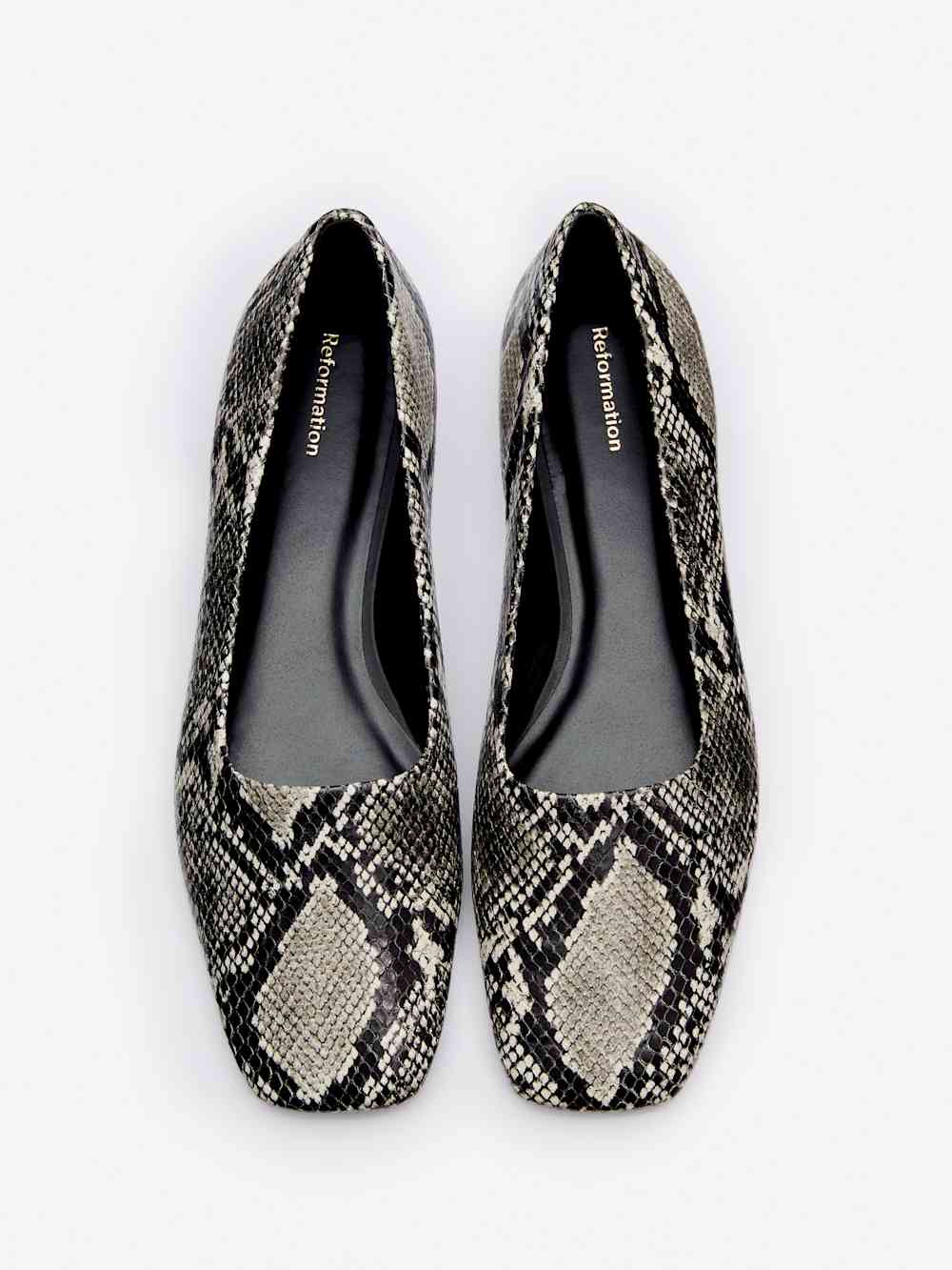 Inez Ballet Flat - Roccia Snake