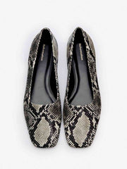 Inez Ballet Flat - Roccia Snake