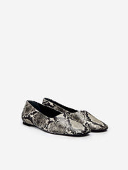 Inez Ballet Flat - Roccia Snake