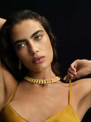 Rosa Necklace - Gold