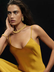 Rosa Necklace - Gold
