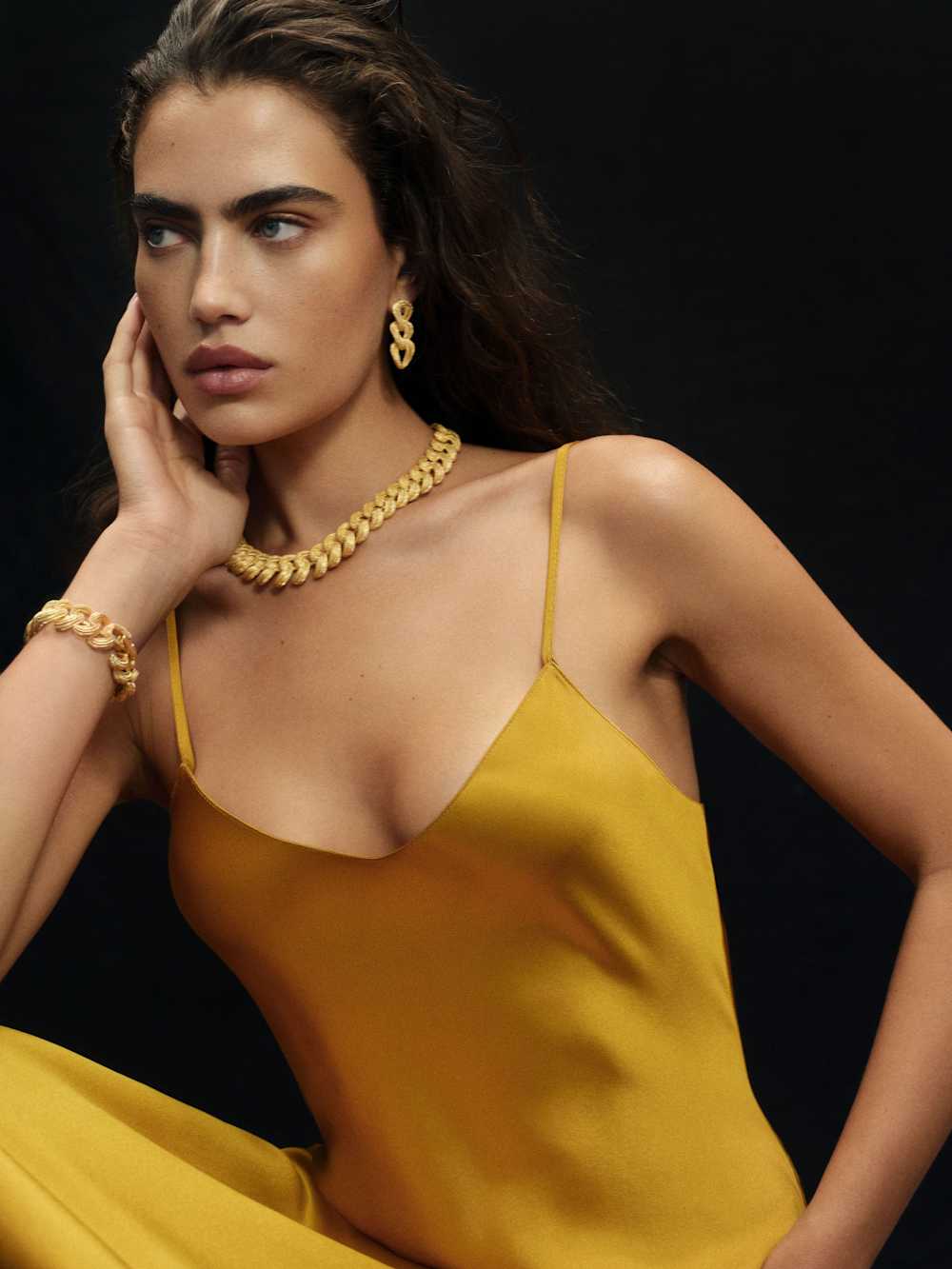 Rosa Earrings - Gold