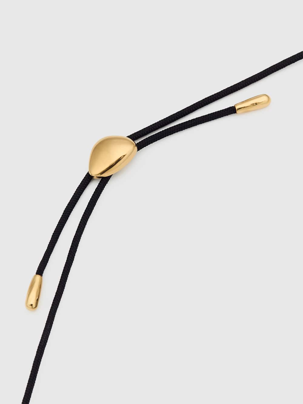 Carmel Necklace - Gold Black
