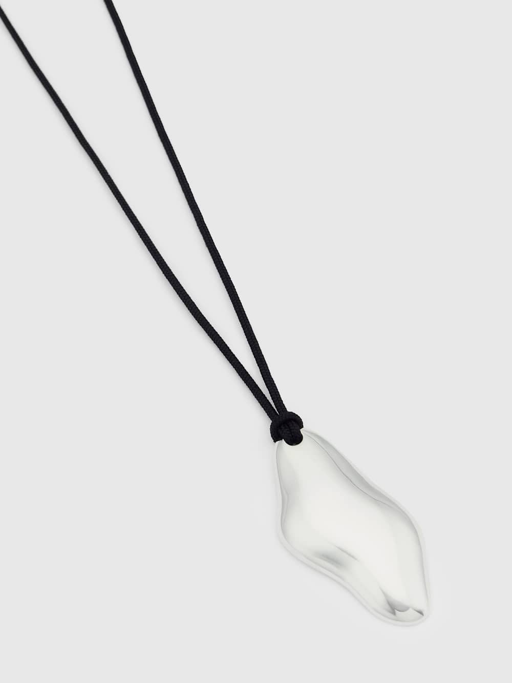 Carmel Necklace - Silver Black