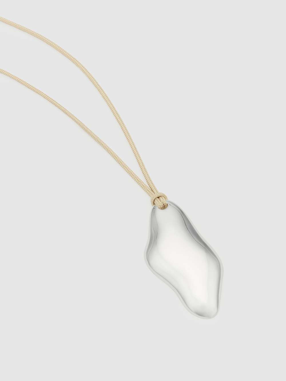Carmel Necklace - Silver Ivory