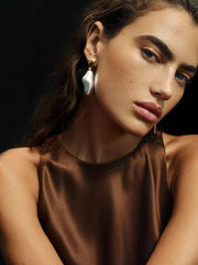 Carmel Drop Earrings - Gold Silver
