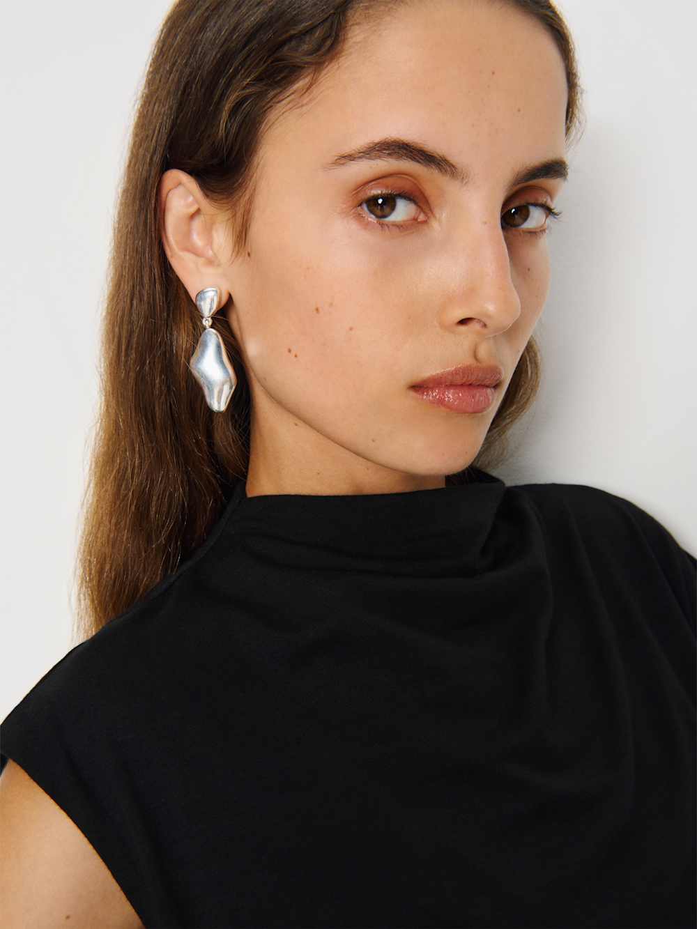 Carmel Drop Earrings - Silver