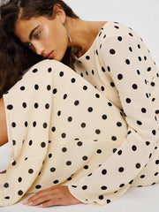 Petites Esra Dress - Sundae Dot