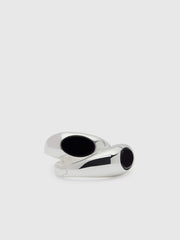 Mabel Earrings - Silver Onyx